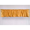 Pumpkin Sari Fabric Decorative Valances (India) (Pack of 2)