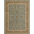 Dorchester Blue/ Brown Powerloomed Rug (9'8 x 12'8)