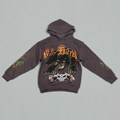 Ed Hardy Big Boy's Dark Grey Panther Hoodie