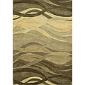 Handmade Horizon Metro Classic Green Wool Area Rug (8' x 10')