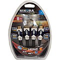 Nikura Premium 8-foot HDMI Cable (Pack of 2)