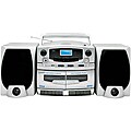 Supersonic Portable MP3/CD Player Double Cassette Recorder and AM/FM Radio ...