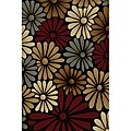 Symbol Multi Floral Area Rug (5'3 x 7'3)