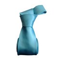 Dmitry Men's Italian Silk Turquoise Patterned Tie and Pocket Square Set