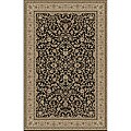 Kashmir Black Area Rug (8'9 x 12'3)