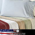 Grand Luxe Egyptian Cotton 500 Thread Count Chain King-size Deep Pocket Sheet Set