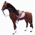 Thunder Horse with Saddle and Accessories (19-inch)