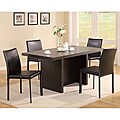 Cappuccino Hollow Core Dinette Table