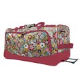 Olympia 'Tulip' 26-inch Fashion Rolling Duffel