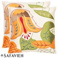 Botanical 18-inch Cream Decorative Pillows (Set of 2)
