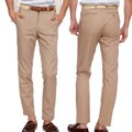 American Apparel Men's Welt Pocket Khaki Twill Pants