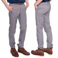 American Apparel Men's Welt Pocket Grey Twill Pants 36W
