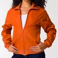 American Apparel Unisex Burnt Orange Nylon Taffeta Windbreaker