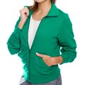 American Apparel Unisex Kelly Green California Fleece Zip Jogger Jacket ...