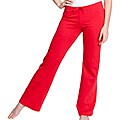 American Apparel Women's Red California Fleece Pants