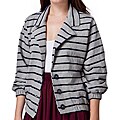 American Apparel Sailor Wide Stripe Jacket