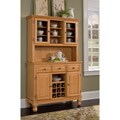 Home Styles Premium Maple Buffet Two Door Hutch