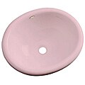 Madison Collection Caroline Series Dusty Rose Drop-in Bathroom Sink