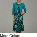 Julian Taylor Women's Abstract Jacket Dress