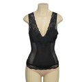 Magic Curves Women's Black Lace Shaping Camisole