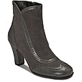 A2 by Aerosoles Women's 'Rolling Wave' Dark Grey Combo Ankle Boots