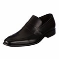 Steve Madden Men's 'Ballus' Black Loafers