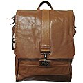 Amerileather Vintage Hunter Leather Messenger Bag/ Backpack