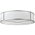 One Light White Acrylic Ceiling Lamp
