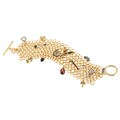 Disney Goldtone Charm Toggle Bracelet