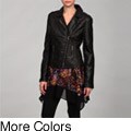 Romeo & Juliet Women's Faux-leather Jacket