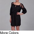 Romeo & Juliet Women's Lace Empire Dress