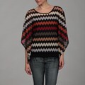 Romeo & Juliet Women's Dolman Sleeve Crew Neck Top