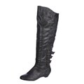Madden Girl Women's 'Zexter' Grey Buckle Boots