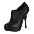 Steven by Steve Madden Women's 'Beleza' Black Leather Booties