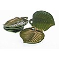 Certified International 'Bahamas' 3-D Palm Leaf Dessert Plates (Set of 6)