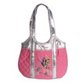 Ed Hardy Girl's Pink Butterfly Tote Handbag