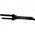 Enzo Milano 'Bitube' 13mm-16mm Black Clipless Curling Iron