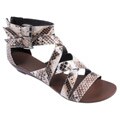 Journee Collection Women's 'Denisa' Strappy Gladiator Sandals