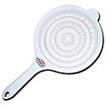 Vinaroz Collapsible White Silicone Strainer