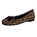 AK Anne Klein Women's 'Krantz' Leopard Bow Detail Moccasins