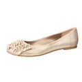 CL by Laundry Women's 'Glamor' Champagne Slip-on Flats