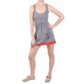 Ci Sono by Journee Junior's Sleeveless Empire Waist Scoop Neck Dress