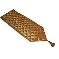 Thro Quilted Criss-Cross Runner with Tassel