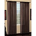 Famous Home Fashions Copper Polyester 84-inch Zebra Curtain Panel Pair