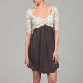 Jolt Junior's 3/4-length Sleeve Dress