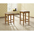 Cottage Pine 29-inch Bar Stools (Set of 2)