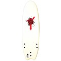 Atom White 6-foot Soft Top Surfboard
