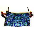 Cotton Leyla 'Bluest Blue' Purse (Thailand)