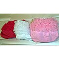 Baby Girl Ruffle Bloomers (Set of 3)