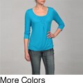 Cable & Gauge Women's 3/4-sleeve Top